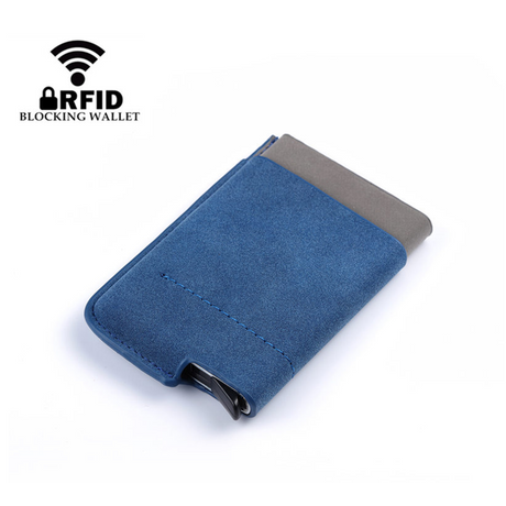 KÉK RFID BLOKKOLÓS KÁRTYATARTÓ